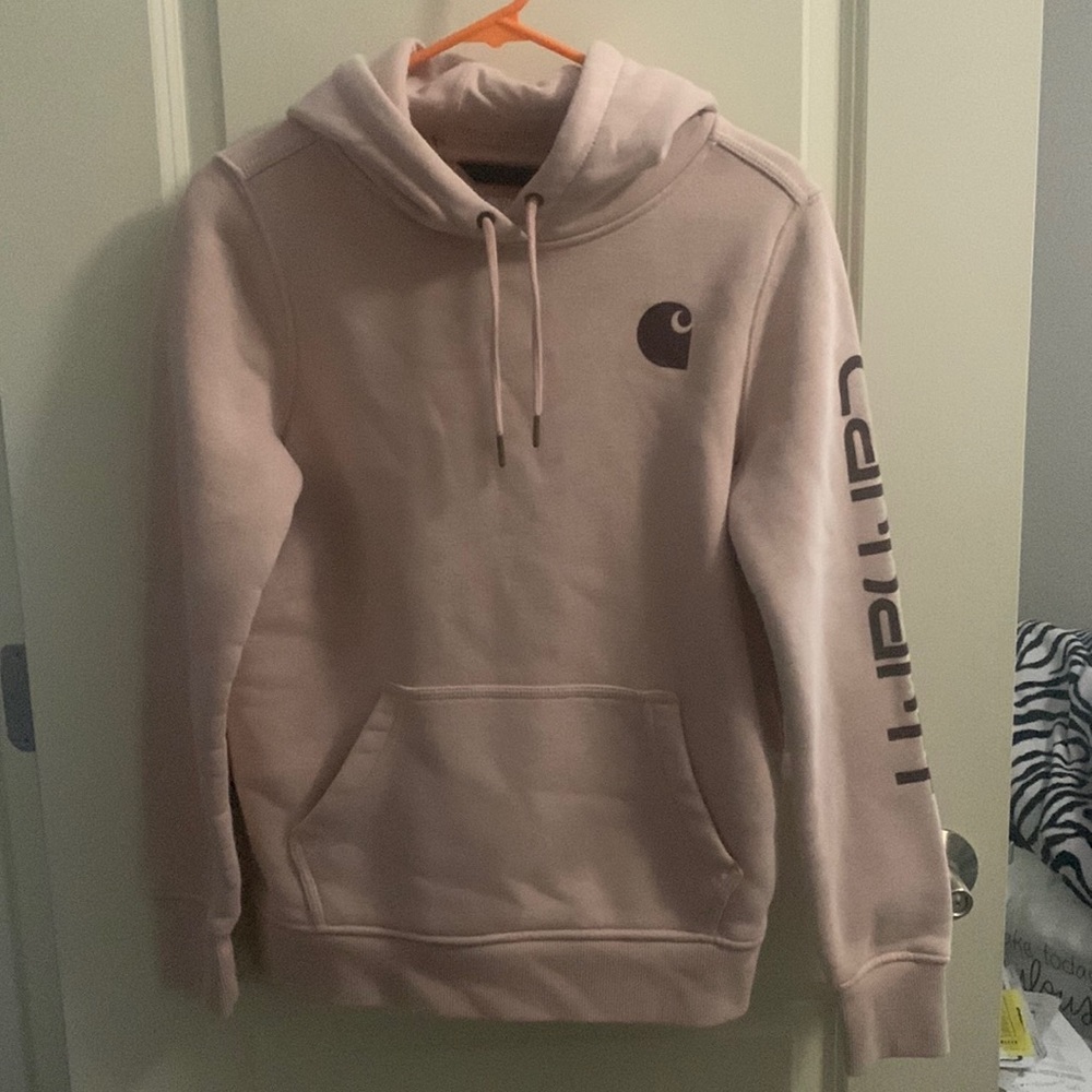 Carhartt like new pink hoodie